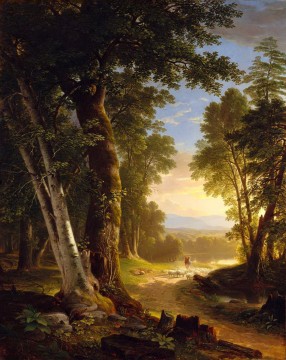 Asher Brown Durand Painting - The Beeches Asher Brown Durand